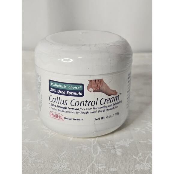 PediFix Callus Control Cream with 20 Urea for Soft Healthy Feet 4 Oz New Sealed - Picture 1 of 5